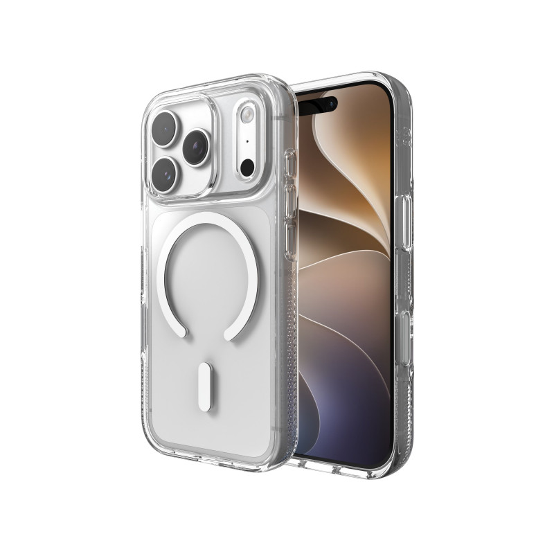 ZAGG Crystal Palace Snap -suojakuori Apple iPhone 18 Pro / 17 Pro -puhelimelle 702322291, MagSafe, läpinäkyvä