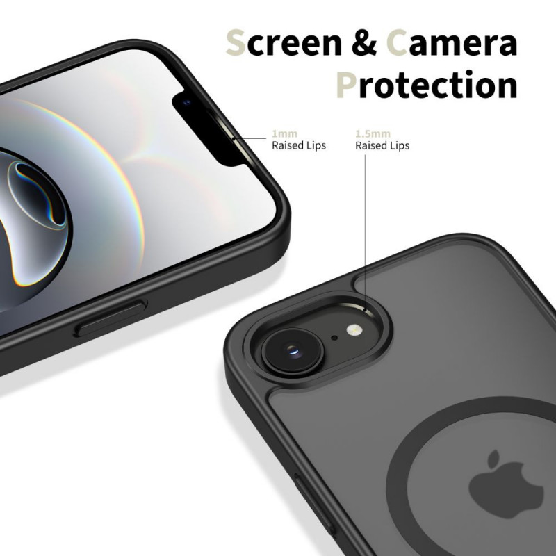 Tech-Protect BasicMag MagSafe -kuori Apple iPhone 16e / 17e -puhelimelle, matta musta