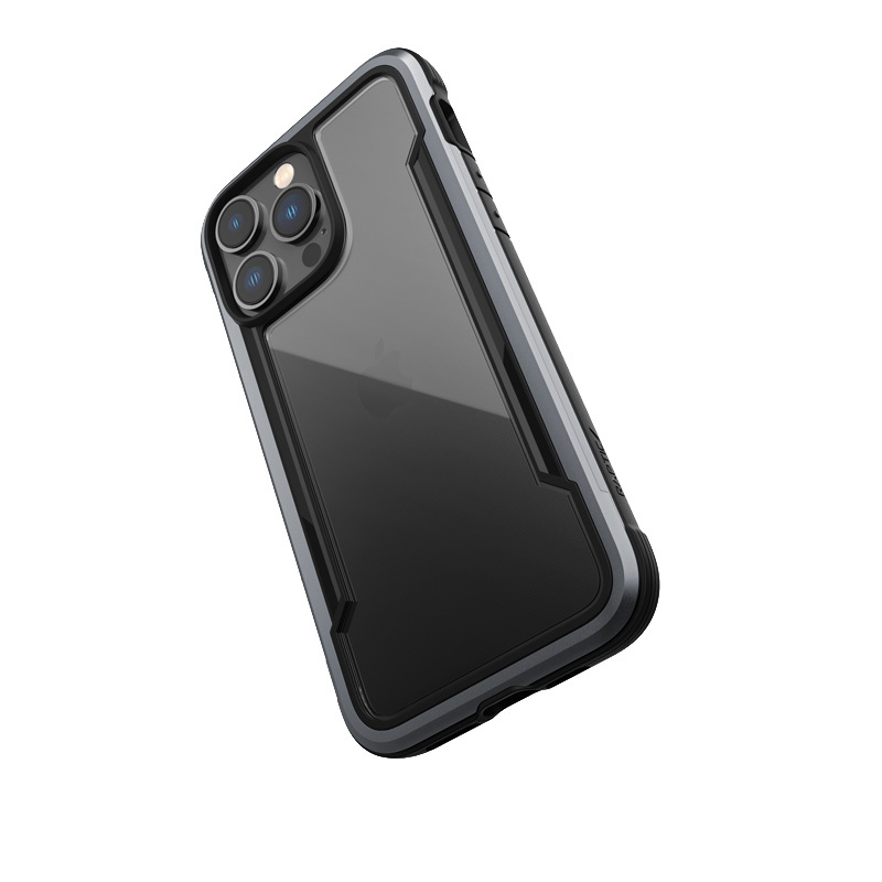 X-Doria Raptic Shield -suojakotelo Apple iPhone 14 Pro Max -puhelimelle, musta