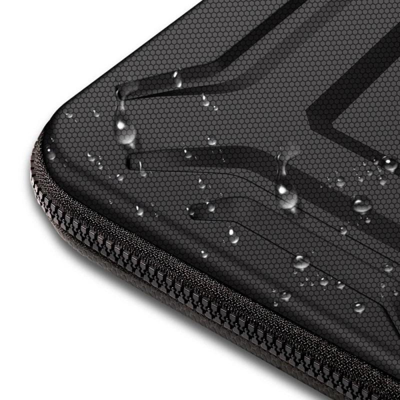 Tech-Protect Kevlar Pro kannettavan tietokoneen kotelo 15-16", musta