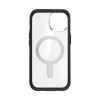 Speck Presidio Perfect-Clear ClickLock & MagSafe SPK526 -suojakotelo Apple iPhone 15 / 14 / 13 -puhelimelle, kirkas / frosted black / slate grey
