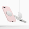 Tech-Protect Silicone MagSafe -suojakotelo Apple iPhone 16e / 17e -puhelimelle, Pink Pearl