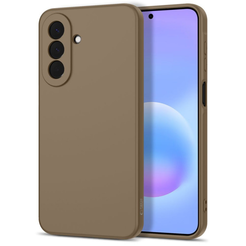 Tech-Protect Icon silikonikuori Samsung Galaxy A27 5G:lle, ruskea