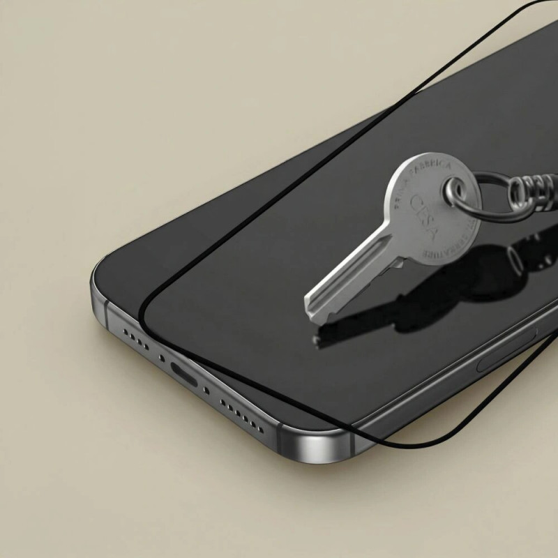 Tech-Protect Glass Fit+ karkaistu lasi Google Pixel 9a / 10a -puhelimelle (2 kpl), musta