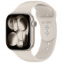 Tech-Protect silikoniranneke Apple Watch 8 / 9 / 10 / 11 / 12 / SE / Ultra 44/45/46/49 mm, Starlight