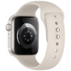 Tech-Protect silikoniranneke Apple Watch 8 / 9 / 10 / 11 / 12 / SE / Ultra 44/45/46/49 mm, Starlight