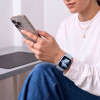 Tech-Protect silikoniranneke Apple Watch 8 / 9 / 10 / 11 / 12 / SE / Ultra 44/45/46/49 mm, Blue Jeans