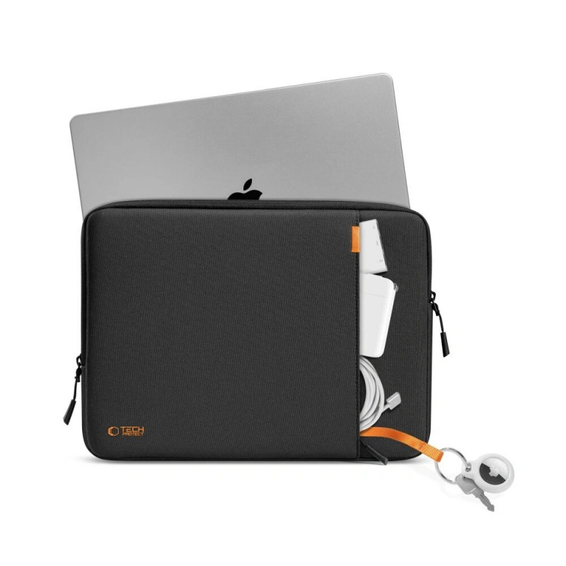 Tech-Protect Defender kannettavan tietokoneen suojakotelo 15-16", musta