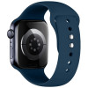 Tech-Protect silikoniranneke Apple Watch 8 / 9 / 10 / 11 / 12 / SE / Ultra 44/45/46/49 mm, Navy Blue