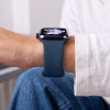 Tech-Protect silikoniranneke Apple Watch 8 / 9 / 10 / 11 / 12 / SE / Ultra 44/45/46/49 mm, Navy Blue