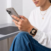 Tech-Protect silikoniranneke Apple Watch 8 / 9 / 10 / 11 / 12 / SE / Ultra 44/45/46/49 mm, pähkinä