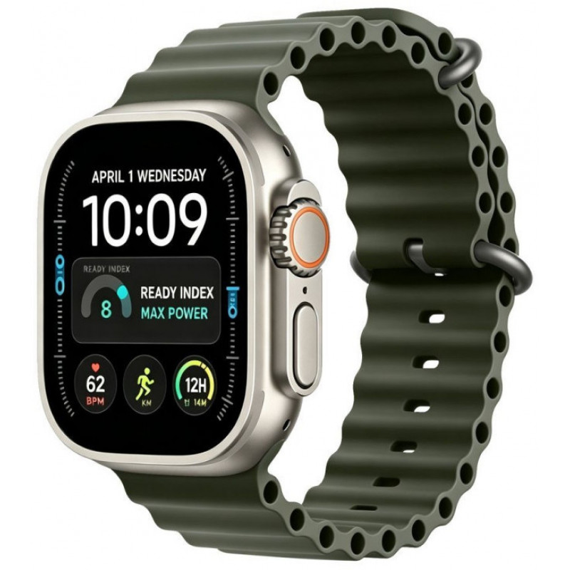 Tech-Protect Iconband Pro Apple Watch 8 / 9 / 10 / 11 / 12 / SE / Ultra 44/45/46/49 mm -ranneke, Military Green