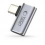 Tech-Protect UltraBoost AA01 kulmikas sovitin USB-C, harmaa