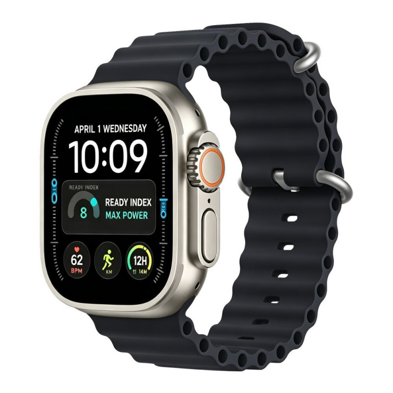 Tech-Protect Iconband Pro Apple Watch 8 / 9 / 10 / 11 / 12 / SE / Ultra 44/45/46/49 mm -ranneke, hiilen harmaa