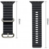 Tech-Protect Iconband Pro Apple Watch 8 / 9 / 10 / 11 / 12 / SE / Ultra 44/45/46/49 mm -ranneke, hiilen harmaa