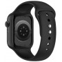 Tech-Protect silikoniranneke Apple Watch 8 / 9 / 10 / 11 / 12 / SE / Ultra 44/45/46/49 mm, musta
