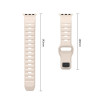 Tech-Protect Silicone Line Apple Watch 8 / 9 / 10 / 11 / 12 / SE / Ultra 44/45/46/49 mm -ranneke, Stone