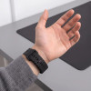 Tech-Protect Silicone Line Apple Watch 8 / 9 / 10 / 11 / 12 / SE / Ultra 44/45/46/49 mm -ranneke, musta