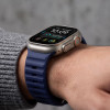 Tech-Protect Silicone Line Apple Watch 8 / 9 / 10 / 11 / 12 / SE / Ultra 44/45/46/49 mm -ranneke, sininen Atlantic Blue