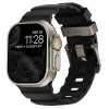 Tech-Protect Motion Apple Watch 8 / 9 / 10 / 11 / 12 / SE / Ultra 44/45/46/49 mm -ranneke, musta