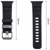 Tech-Protect Motion Apple Watch 8 / 9 / 10 / 11 / 12 / SE / Ultra 44/45/46/49 mm -ranneke, musta