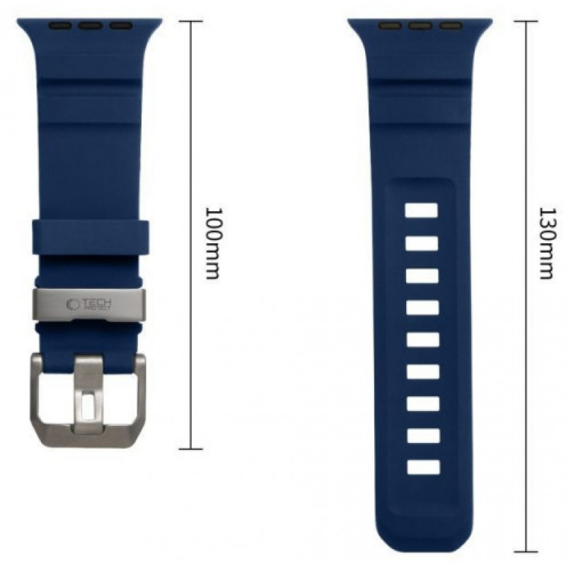 Tech-Protect Motion Apple Watch 8 / 9 / 10 / 11 / 12 / SE / Ultra 44/45/46/49 mm -ranneke, sininen