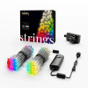 Twinkly Strings 250 LED-valosarja TWS250SPP-TEU, 5 mm RGBW, läpinäkyvä