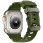 Tech-Protect Motion Apple Watch 8 / 9 / 10 / 11 / 12 / SE / Ultra 44/45/46/49 mm -ranneke, Tactical Green