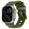 Tech-Protect Motion Apple Watch 8 / 9 / 10 / 11 / 12 / SE / Ultra 44/45/46/49 mm -ranneke, Tactical Green
