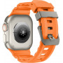 Tech-Protect Motion Apple Watch 8 / 9 / 10 / 11 / 12 / SE / Ultra 44/45/46/49 mm -ranneke, Signal Orange