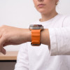 Tech-Protect Motion Apple Watch 8 / 9 / 10 / 11 / 12 / SE / Ultra 44/45/46/49 mm -ranneke, Signal Orange