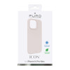 Puro ICON Antimicrobial -suojakotelo Apple iPhone 14 Pro Max -puhelimelle, vaaleanpunainen hiekka
