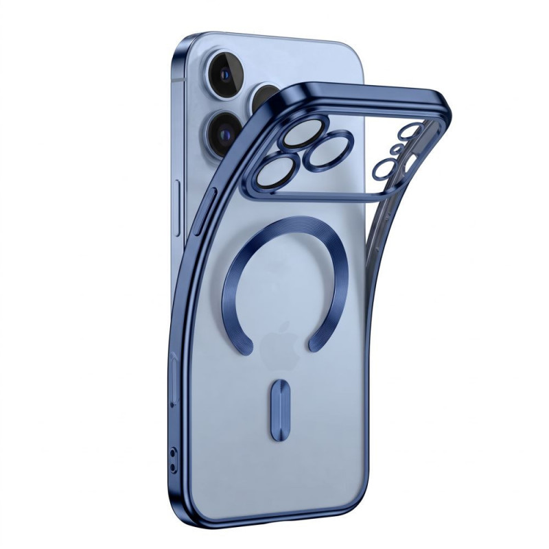Tech-Protect Magflex MagSafe -suojakotelo Apple iPhone 17 Pro / 18 Pro, kiiltävä vaaleansininen