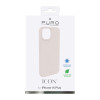 Puro ICON Antimicrobial -suojakotelo Apple iPhone 14 Plus / 15 Plus -puhelimelle, pink sand