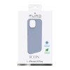 Puro ICON Antimicrobial -suojakotelo Apple iPhone 14 Plus / 15 Plus -puhelimelle, Sierra Blue