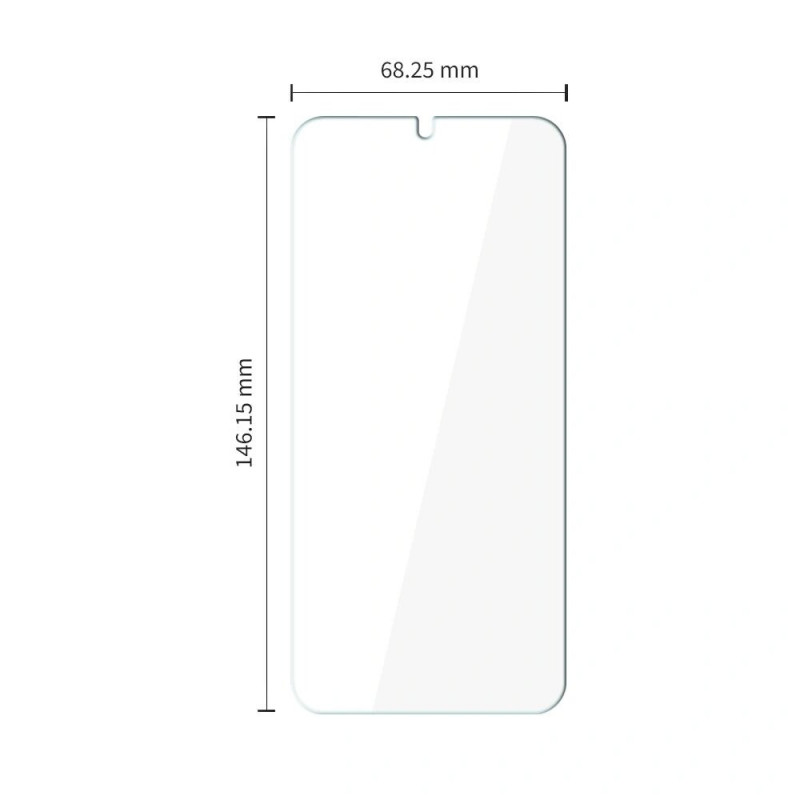 Tech-Protect Glass Fit+ karkaistu lasi Samsung Galaxy S26 -puhelimeen (2 kpl), kirkas