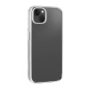 Puro Impact Clear -suojakotelo Apple iPhone 14 Plus / 15 Plus -puhelimelle, läpinäkyvä
