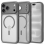 Tech-Protect MagPeak MagSafe CC Apple iPhone 17 Pro Max / 18 Pro Max -kuori THP6113, matta titanium