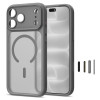 Tech-Protect MagPeak MagSafe CC Apple iPhone 17 Pro Max / 18 Pro Max -kuori THP6113, matta titanium