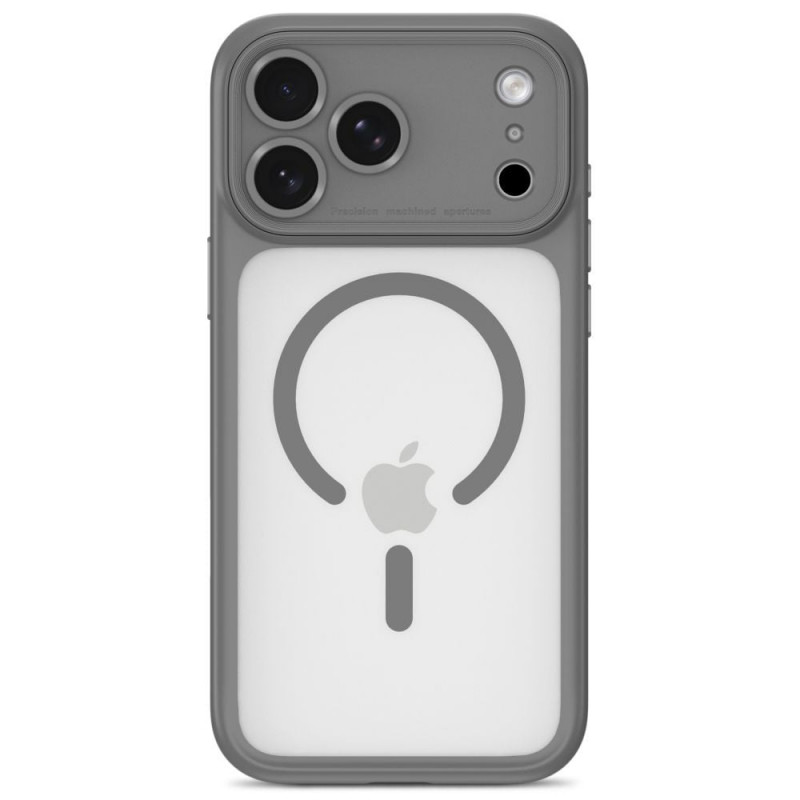 Tech-Protect MagPeak MagSafe CC Apple iPhone 17 Pro / 18 Pro -kuori THP6116, matte titanium