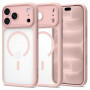 Tech-Protect MagPeak MagSafe CC Apple iPhone 17 Pro / 18 Pro -kuori THP6114, matta pinkki