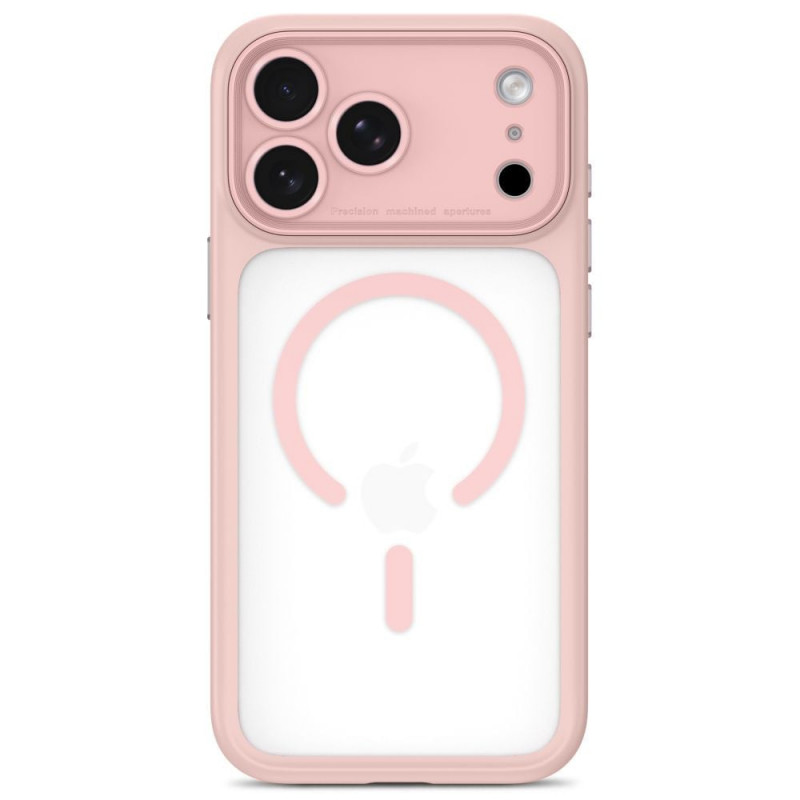 Tech-Protect MagPeak MagSafe CC Apple iPhone 17 Pro / 18 Pro -kuori THP6114, matta pinkki