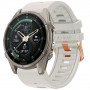 Tech-Protect silikoninen kellonranneke Garmin Fenix 5s / 5s Plus / 6s / 6s Pro / 7s / 8 / 9 / 9 Pro 43 mm, Fog Grey