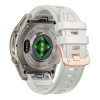 Tech-Protect silikoninen kellonranneke Garmin Fenix 5s / 5s Plus / 6s / 6s Pro / 7s / 8 / 9 / 9 Pro 43 mm, Fog Grey