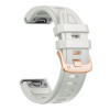 Tech-Protect silikoninen kellonranneke Garmin Fenix 5s / 5s Plus / 6s / 6s Pro / 7s / 8 / 9 / 9 Pro 43 mm, Fog Grey