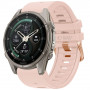 Tech-Protect silikoninen kelloranneke Garmin Fenix 5s / 5s Plus / 6s / 6s Pro / 7s / 8 / 9 / 9 Pro 43 mm, vaaleanpunainen