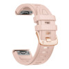 Tech-Protect silikoninen kelloranneke Garmin Fenix 5s / 5s Plus / 6s / 6s Pro / 7s / 8 / 9 / 9 Pro 43 mm, vaaleanpunainen