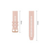 Tech-Protect silikoninen kelloranneke Garmin Fenix 5s / 5s Plus / 6s / 6s Pro / 7s / 8 / 9 / 9 Pro 43 mm, vaaleanpunainen