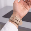 Tech-Protect silikoninen kelloranneke Garmin Fenix 5s / 5s Plus / 6s / 6s Pro / 7s / 8 / 9 / 9 Pro 43 mm, pähkinänruskea