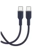 Puro Icon 60W USB-C - USB-C -kaapeli 1,5 m, laivastonsininen